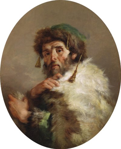 Allegory of Winter by Giuseppe Nogari